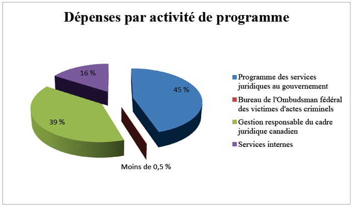 D&eacute;penses par activit&eacute; de programme