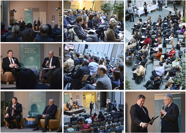 Montage de discussion informelle